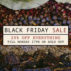 BLACK FRIDAY SALE - 20% OFF EVERYTHING
