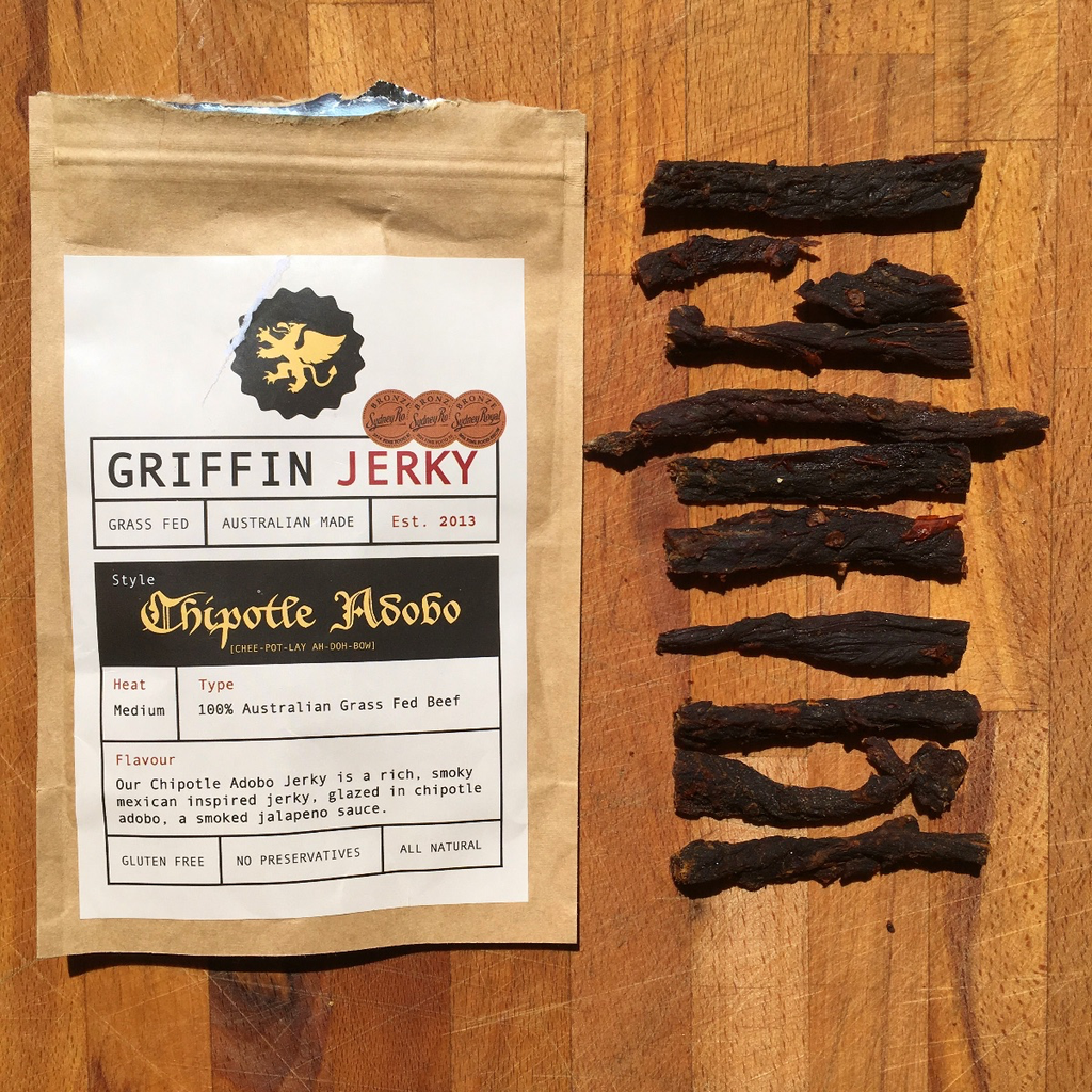 GRIFFIN JERKY IS NOW EASIER TO EAT WITH OUR NEW SLICING STYLE